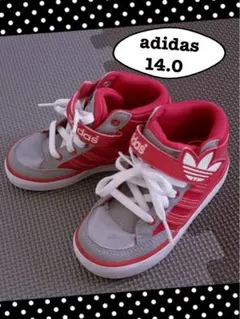 ❤️極美品❤️ adidas ハイカット スニーカー 14.0