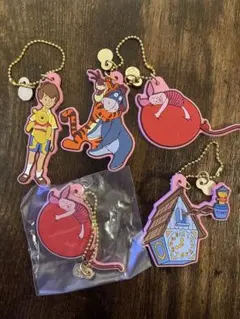 くまのプーさん　キーホルダー　5個セット