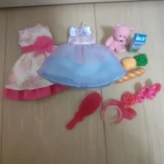 りかちゃん ドレス2着+小物セット