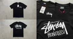 新品】Stussy ステューシー ホノルル 限定Tシャツ ブラック M - メルカリ