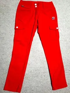 値下げ⤵♥FILA ♥ レディースゴルフ スリムフィットカーゴパンツストレッチ❕