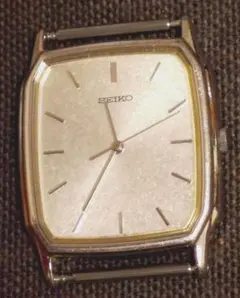 ア162/SEIKO Quartz5P31-5180スクエア腕時計記念刻印あり