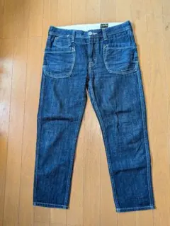 Cafelly ブルーデニムパンツ　M