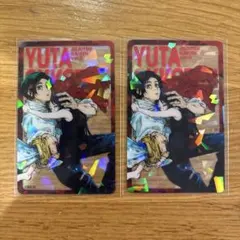 呪術廻戦 ホログラムクリアカード 全サ 乙骨憂太　0巻　２枚セット