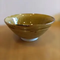 664 田中佐次郎 山瀬窯 斑唐津 茶碗 唐津焼 茶道 茶道具 未使用 希少