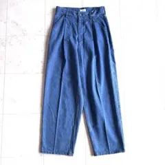 THE RERACS THE WIDE DENIM ワイドデニムトラウザーズ - メルカリ