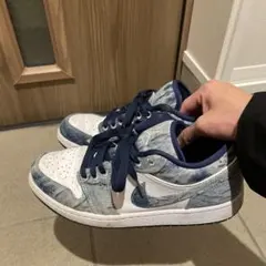 2026年最新】ナイキ エアジョーダン1 ロー ウォッシュドデニムの人気