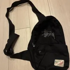 Stussy ボディバッグ 黒