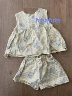 バースデイ　futafuta セットアップ　フタフタ　ブラウス　ショートパンツ