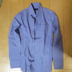 COMME CA ISM　ストライプシャツ　サイズS