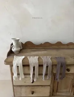 thelala 足つきベビータイツ 60-70cm