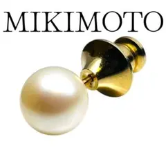 【極美品】MIKIMOTO パール 真珠 タイタック タイピン ゴールド 7mmのサムネイル