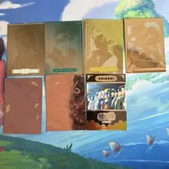 NARUTO メタリックカード 7枚セット