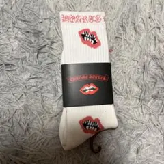 クロムハーツ ソックス M(25-27cm)定価39000円 クロムハーツ ソックス M(25-27cm)定価39000円 - メルカリ