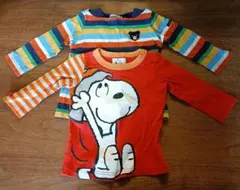 ファミリア　ダブルビー　長袖Ｔシャツ　80