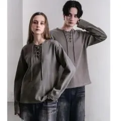 2wayハニカムサーマルカットソー　crewre　クルーレ　こすぱっしょんゆりえ 2wayハニカムサーマルカットソー crewre クルーレ こすぱっしょん