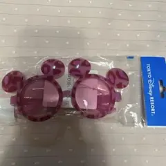 ディズニー ファッション用グラス サングラス ミニー ミッキー レオパード　新品