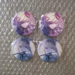 プロセカ グリッター 缶バッジ 36a 鏡音レン リン