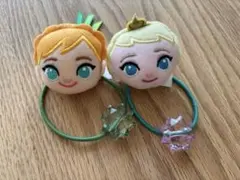 Disney東京ディズニーリゾート　アナ雪　ヘアゴムセット　アナ　エルサ　髪飾り