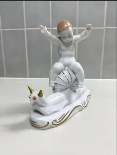マイセンのサッカーフュギアです。 - メルカリ