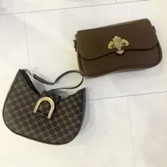 新品未使用　ブラウンバック　2点
