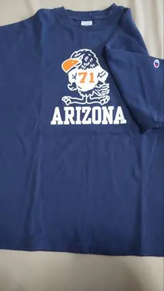 Champion ARIZONA tシャツ ネイビー Mサイズ