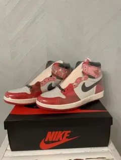 NIKE Air Jordan 1 レッド/グレー