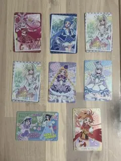 プリキュアキラキラカードグミ　トレカ