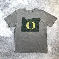 Nike ナイキ オレゴン大学 カレッジ Tシャツ L グレー