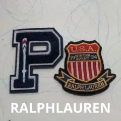 Ralph Lauren のワッペン 2個セット