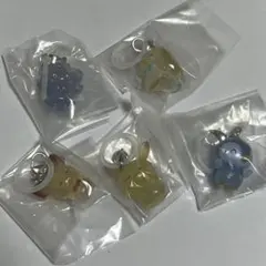 ポケピース　めじるしガチャマスコット ガチャ　全5種　コンプリート