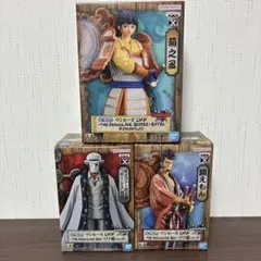 ワンピース フィギュアセット 菊之丞　錦えもん　サイファーポールイージスゼロ