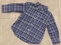 Ralph Lauren チェック シャツ 長袖 サイズ12M 80㎝