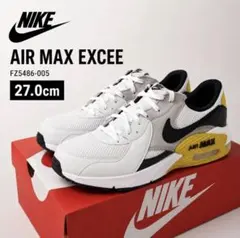 【美品】NIKE AIR MAX EXCEE 27cm イエロー ブラックのサムネイル