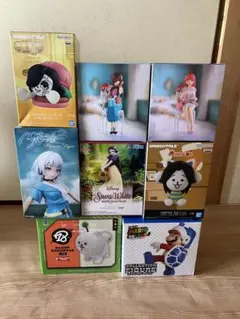 アニメ・ゲームキャラクター フィギュア 8個セット