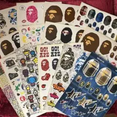 APE BAPE ステッカーまとめ売り
