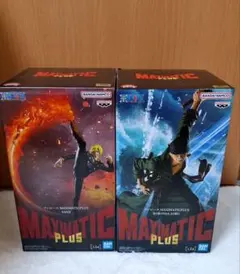 ワンピース MAXIMATIC PLUS フィギュア ゾロ サンジ 2種中身のみ