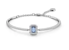 〜9日限定値下げ 新品 スワロフスキー Millenia　バングルオクタゴン