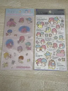 キキララ　キラぷく　大人の図鑑シール　ボンボンドロップシール うるちゅるシール