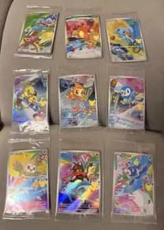 中国版 ポケカ30周年記念プロモ コンプリート9枚セット - メルカリ