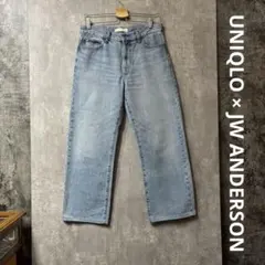 【希少コラボ】UNIQLO × JW ANDERSON ワイドフィットジーンズ