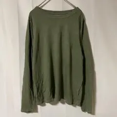 OLD NAVY オールドネイビー 長袖Tシャツ ロンT カーキ グリーンのサムネイル