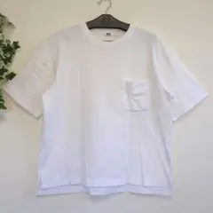 UNIQLO　ユニクロ　半袖Tシャツ　白　Lサイズ　コットン