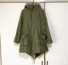 【美品】モッズコート　ミリタリーコート　アーノルドパーマー　中フード取り外し可能