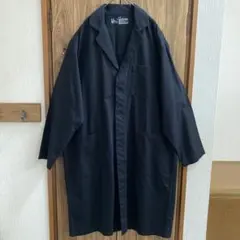 【S-M】無印良品 ショップコート ブラック　兼用　入学式　オーバーサイズ
