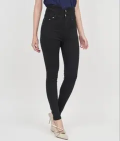 ジーンズ デニム デニムパンツ ハイウエストスキニーパンツのサムネイル