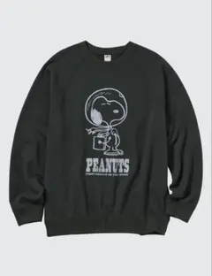 ミセス 大森元貴さん着用 UNIQLO × PEANUTS スウェット ブラック