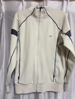 Nike ホワイト ジップアップジャケットLサイズ