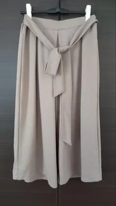 リボン付きキュロットスカート