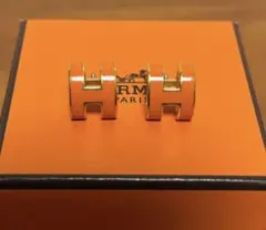 HERMES スタッズ フープピアス 両耳用 - メルカリ